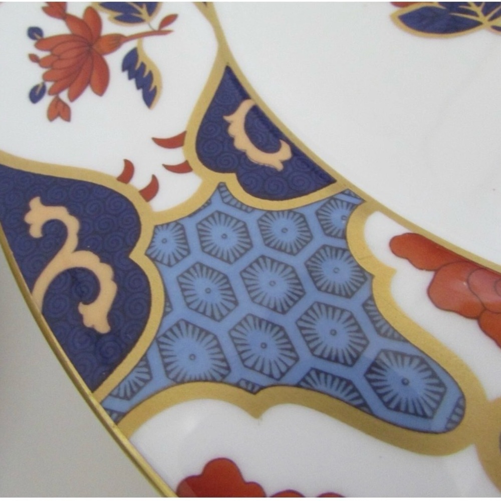 Set of 4 Spode Shima Bone China Luncheon Plates 9 1/4 Y8172-D - Picture 4 of 8